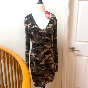New Religion Camo Dress BNWT